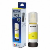 Чернила EPSON 003 (C13T00V498) для СНПЧ EPSON L3210/L3216/L3218, желтые, ОРИГИНАЛЬНЫЕ