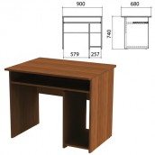 Стол компьютерный "Эко", 900х680х740 мм, орех, 400995-19
