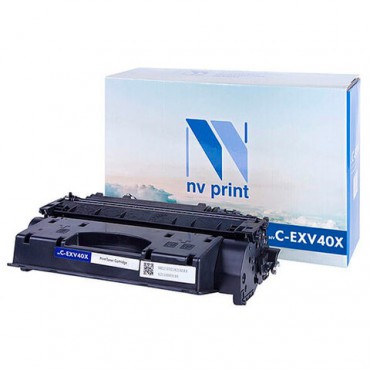 Тонер-картридж NV PRINT (NV-CEXV40X) для CANON iR1133/ iR1133A/ iR1133IF, ресурс 6000 страниц